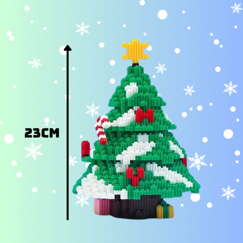 Lego cây thông Noel cao 23cm