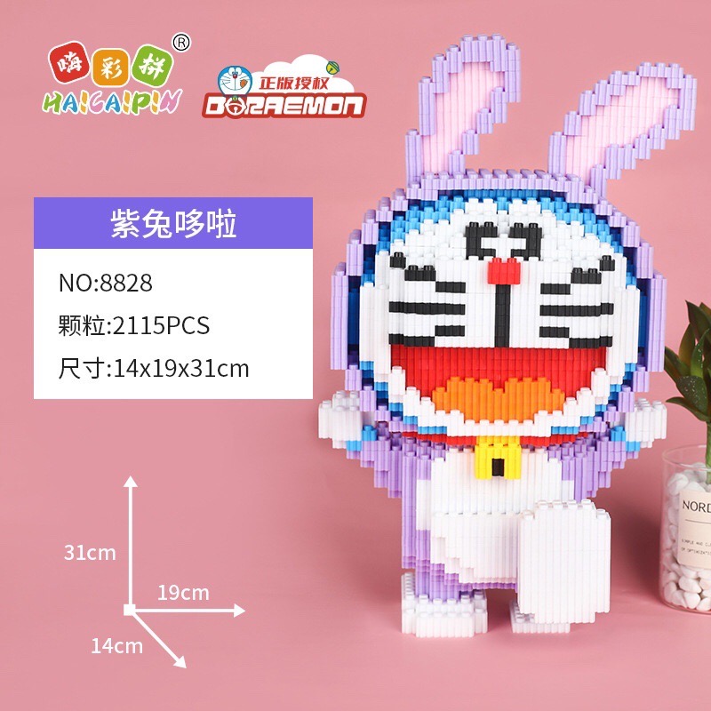 Lego Doremon thỏ tím 31cm