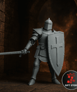 Mô hình Hiệp Sĩ Giáp Trụ 22cm – In 3D FDM (DIY Tự Sơn) | Gift Store