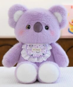 Gấu bông Koala tím dễ thương 50cm – Thú nhồi bông mềm mịn quà tặng đáng yêu