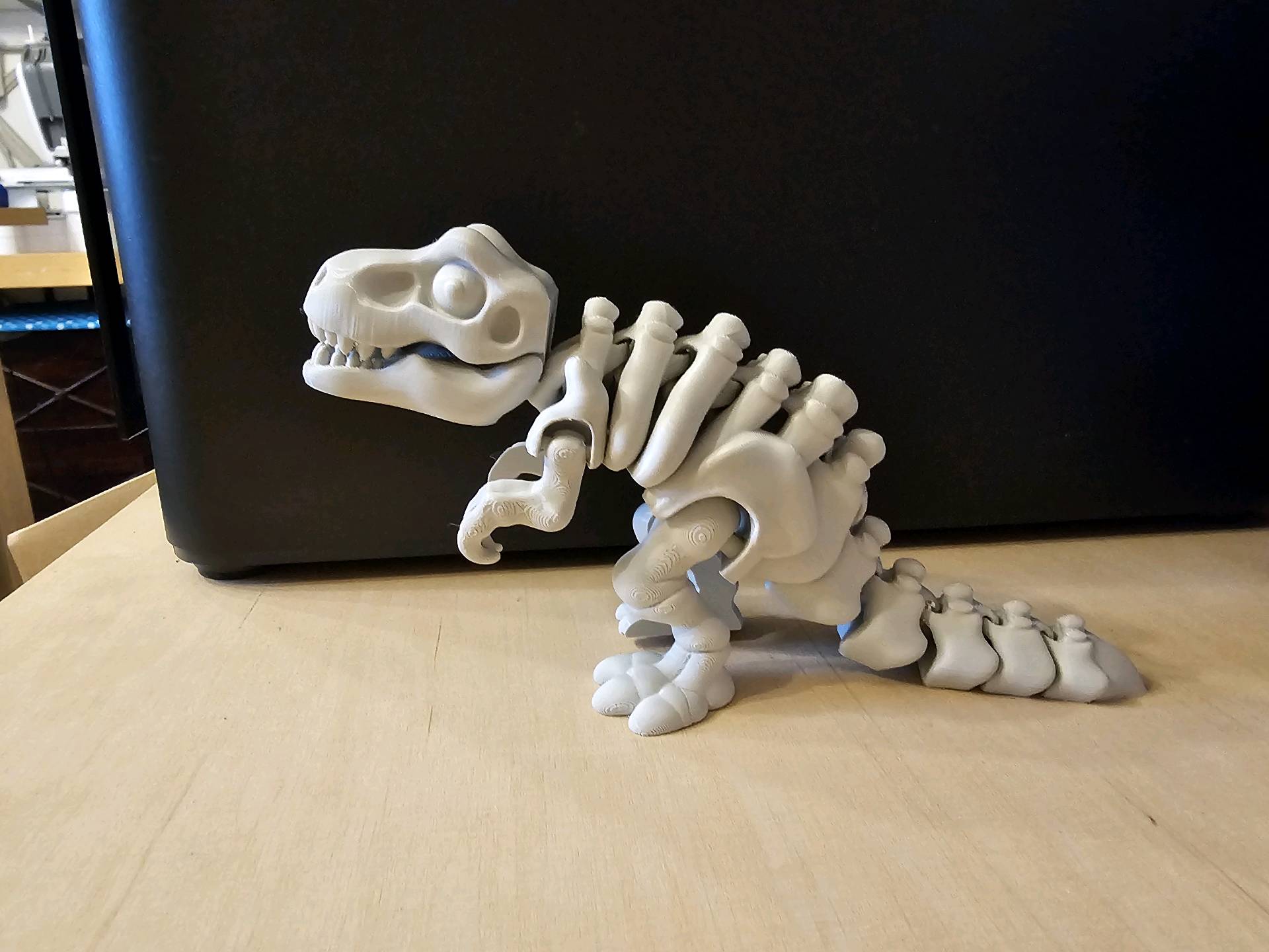 Mô hình xương khủng long t-rex in 3D có khớp cử động – Tùy chọn màu sắc