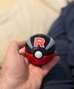 TEAM ROCKET POKÉBALL 3D – PHONG CÁCH “R” CỰC NGẦU