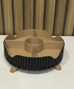 Khay xoay 5 ngăn in 3D góc 1