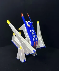 Mô hình Archaludon Pokémon màu bạc trắng và xanh dương