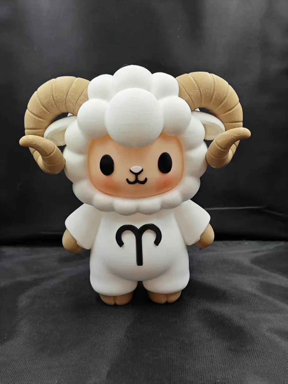 aries-1 Búp bê cung Bạch Dương Aries in 3D cao 18cm