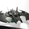 Mô hình Batwing Batman 1989 màu đen, cánh dơi rộng và buồng lái nổi bật