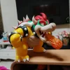 Mô hình Bowser Attack Super Mario màu vàng, mai xanh có gai, tư thế tấn công
