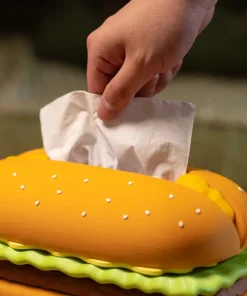Rút khăn giấy từ hộp burger gà nướng in 3D