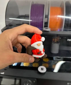 Mô hình Santa vác bao quà nhỏ gọn trên tay
