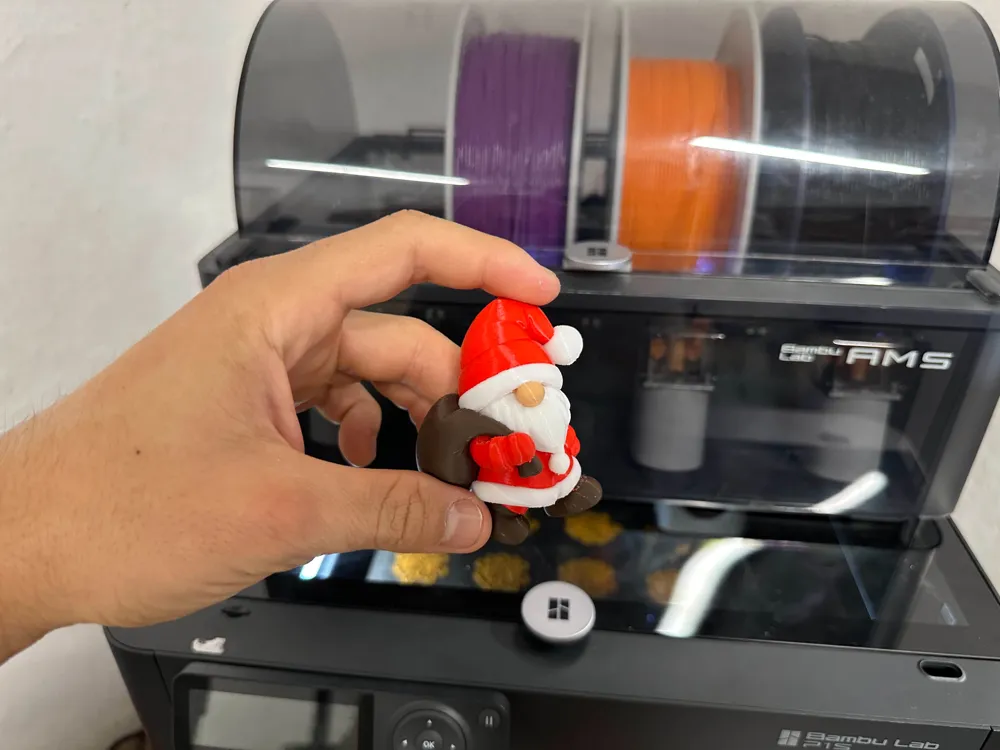 christmas-sack-2 Mô hình Santa vác bao quà nhỏ gọn trên tay