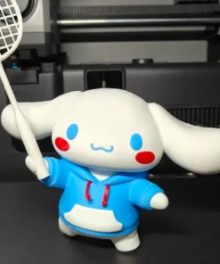 Cinnamoroll chơi cầu lông 14cm