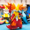 Mô hình Delphox Pokémon in 3D cao 20cm cầm gậy lửa