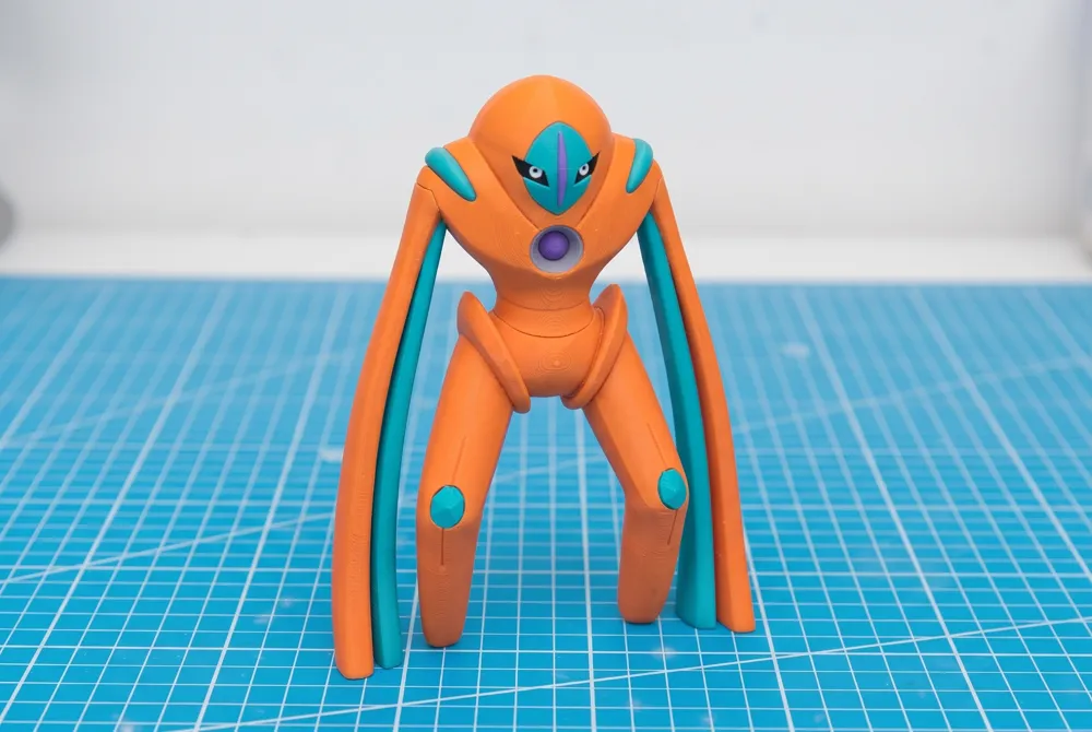 Mô hình Deoxys Defense Forme Pokémon dạng Phòng Thủ in 3D 17cm