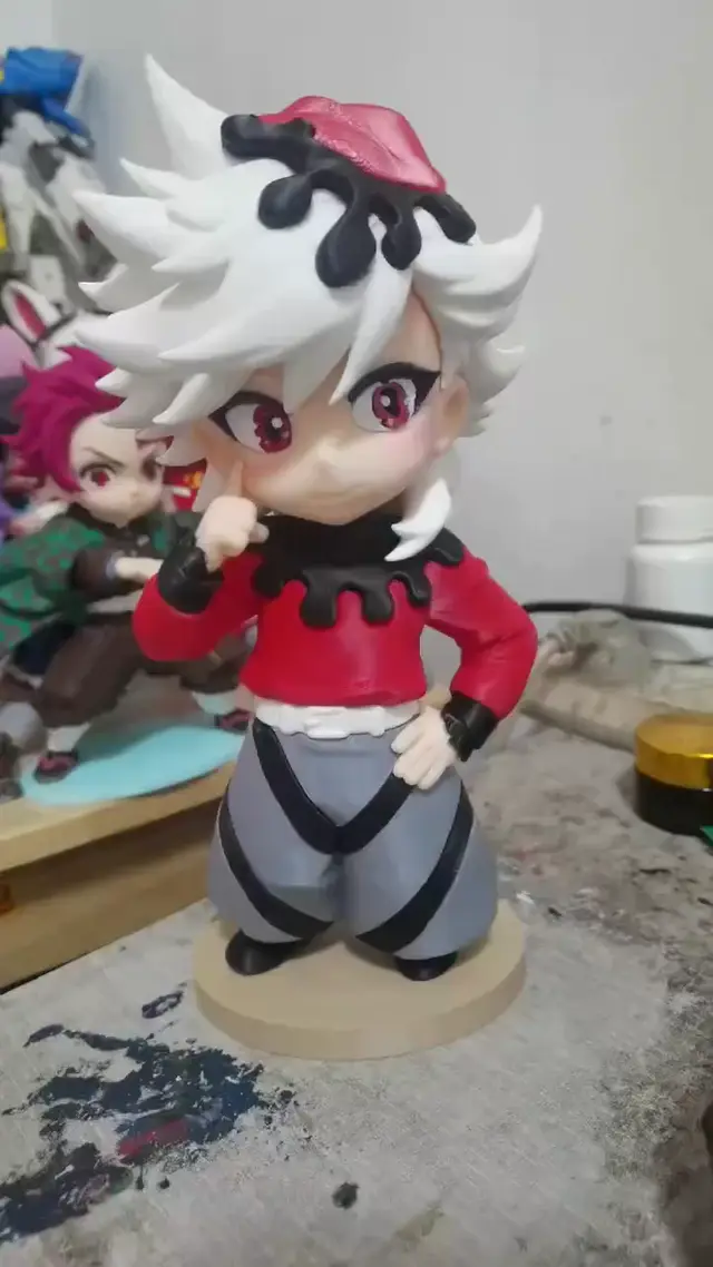 Mô hình Doma chibi 22cm Demon Slayer – ảnh động xoay mẫu