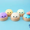Bánh bao mini clicker mặt cười trong đế xửng in 3D