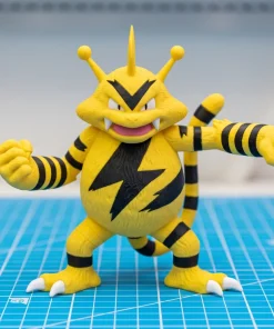Mô hình Electabuzz Pokémon vàng đen cao 16,5cm nhựa PLA