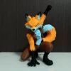 Mô hình cáo chiến binh Fox in 3D tạo dáng hành động phối màu