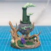 Galar Weezing 19cm diorama in 3D góc 1