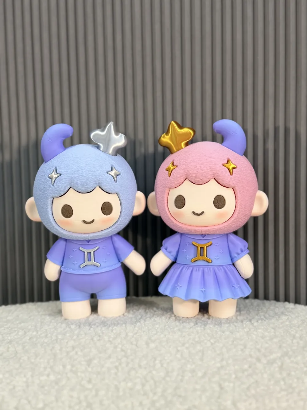gemini-1 Bộ đôi búp bê cung Song Tử Gemini in 3D 18cm