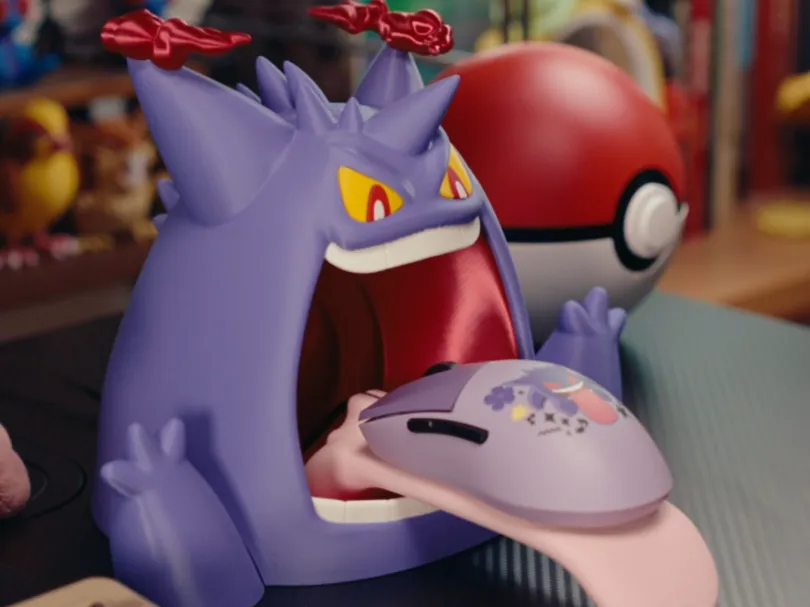 Đế chuột Gengar Gigantamax in 3D nhiều màu