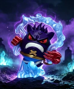 Mô hình Gengar Gear 4 One Piece crossover in 3D
