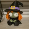 Mô hình phù thủy Goofy mắt xoay màu xanh tóc cam