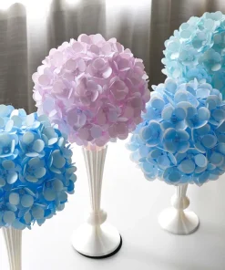 Hoa cẩm tú cầu cánh kép Hydrangea in 3D nhiều màu pastel