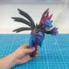 Mô hình Hydreigon Pokémon rồng ba đầu sáu cánh in 3D PLA cao 17cm