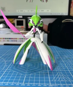 Mô hình Iron Valiant Pokémon trắng xanh hồng cao 15,5cm