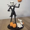 Mô hình Jack Skellington Pumpkin King kèm Zero và bí ngô trên đế