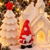 Cây thông Noel họa tiết len kèm ngôi sao trang trí