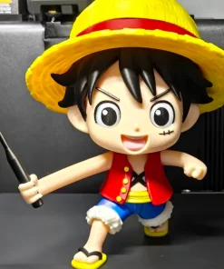Luffy chơi cầu lông One Piece 18cm in 3D