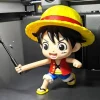 Luffy cầu lông 18cm góc 2