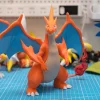 Mô hình Mega Charizard Y Pokémon cao 20cm thân cam cánh xanh