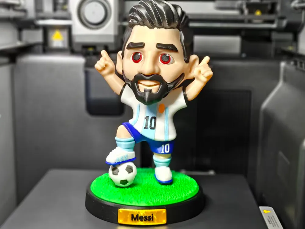 Mô hình Messi Argentina số 10 cao 20cm in 3D