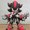 Mô hình Metal Shadow Sonic giáp bạc đen đỏ cao 22cm