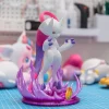 Mô hình Mega Mewtwo Y Pokémon 19cm trên đế năng lượng tím in 3D