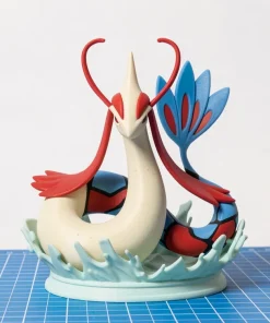 Mô hình Milotic Pokémon cao 16cm với đế sóng nước in 3D PLA