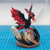 Mô hình Galarian Moltres Pokémon cánh lửa đỏ đen trên đế phế tích in 3D