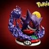 Tiểu cảnh Gengar dưới trăng vàng Pokémon in 3D