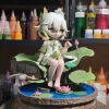 Mô hình Nahida Genshin Impact ngồi lá sen in 3D 21cm