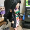 Chi tiết mô hình Nezuko Demon Slayer in 3D nhiều màu