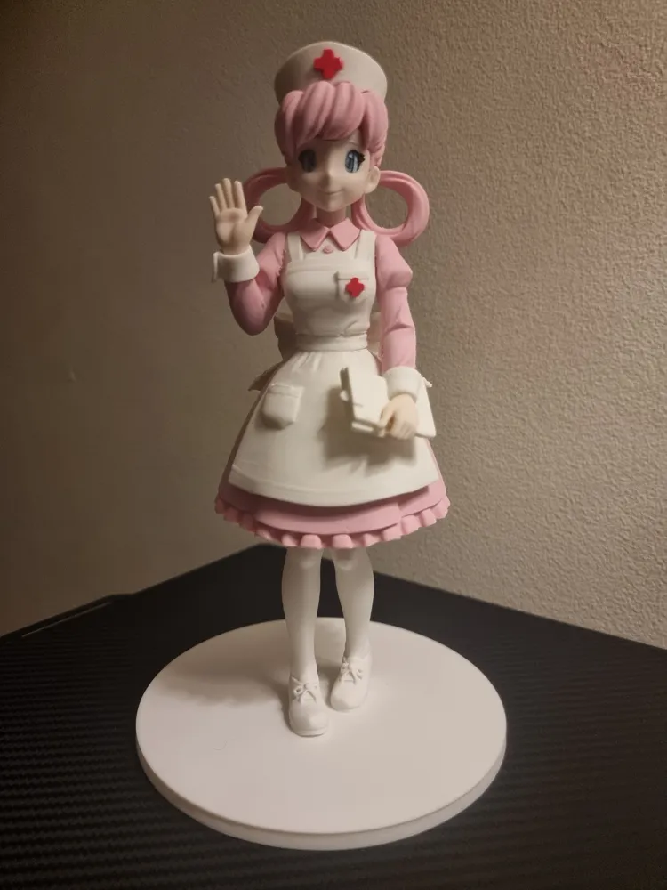 nurse-joy-1 Mô hình Nurse Joy Pokémon cao 20cm kèm đế tròn