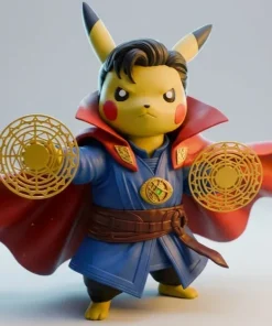Mô hình Pikachu Doctor Strange 13cm góc 1