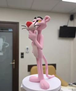 Mô hình Báo Hồng Pink Panther 23cm in 3D