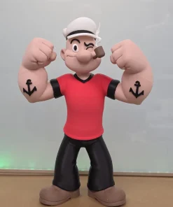 Mô hình thủy thủ Popeye cao 29cm tư thế khoe cơ