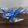 Mô hình Primal Kyogre Pokémon màu xanh với họa tiết trắng vàng và đôi vây lớn