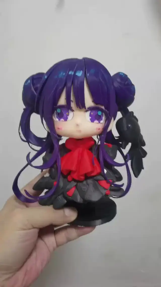 Purple Elf chibi 18cm ảnh động