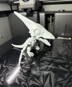 Mô hình bộ xương Quetzalcoatlus chibi in 3D nhựa PLA