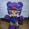 Raging Bear 21cm búp bê gấu tím in 3D